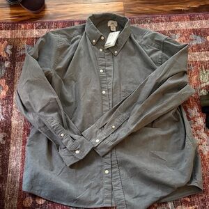 Men's Blue Button-Down Shirt